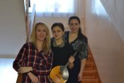 Слева направо Мария Ляликова,  Анастасия Рыбакова, Марина Визарко